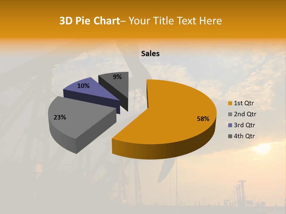 Oil Rigs PowerPoint Template