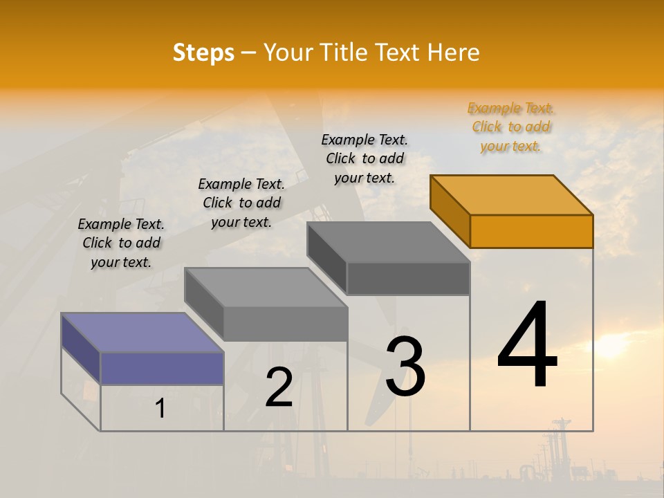 Oil Rigs PowerPoint Template