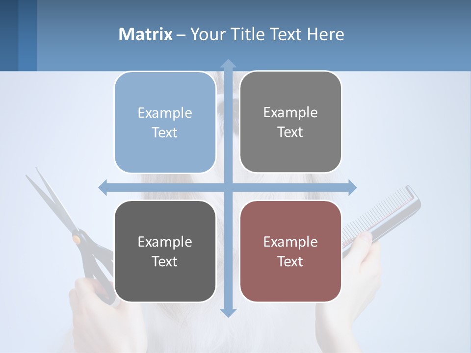 Hairdresser's Dog PowerPoint Template