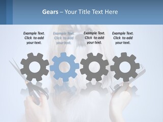 Hairdresser's Dog PowerPoint Template