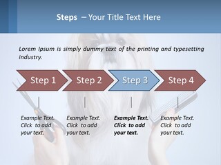 Hairdresser's Dog PowerPoint Template