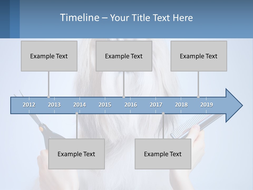 Hairdresser's Dog PowerPoint Template