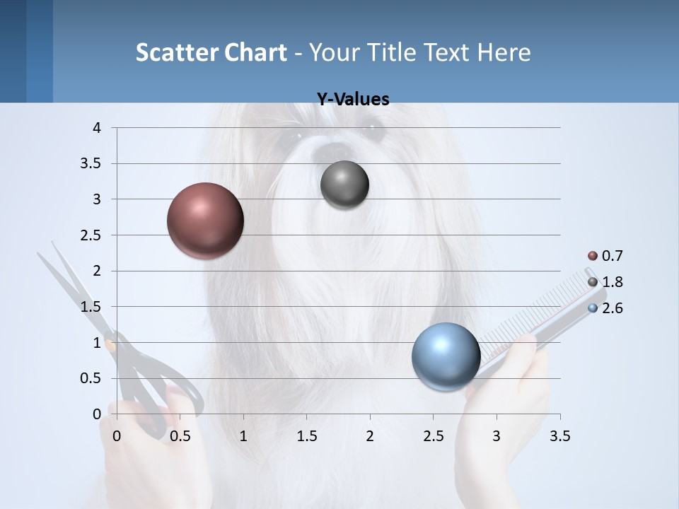 Hairdresser's Dog PowerPoint Template