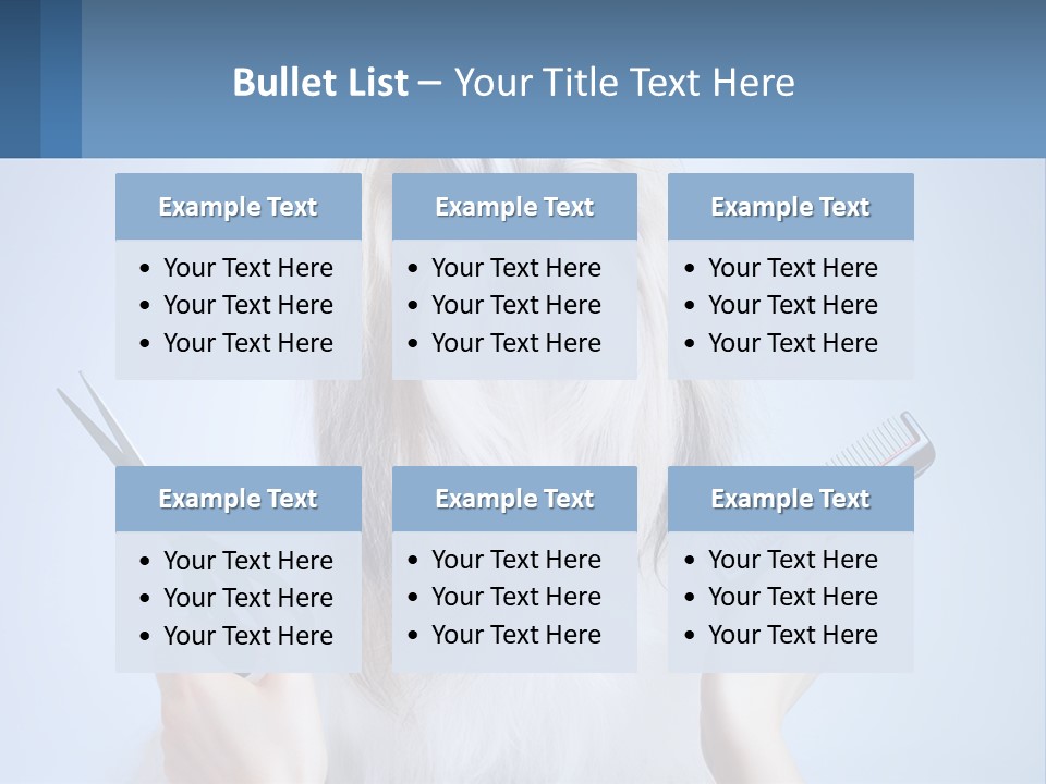 Hairdresser's Dog PowerPoint Template