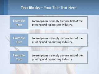 Hairdresser's Dog PowerPoint Template