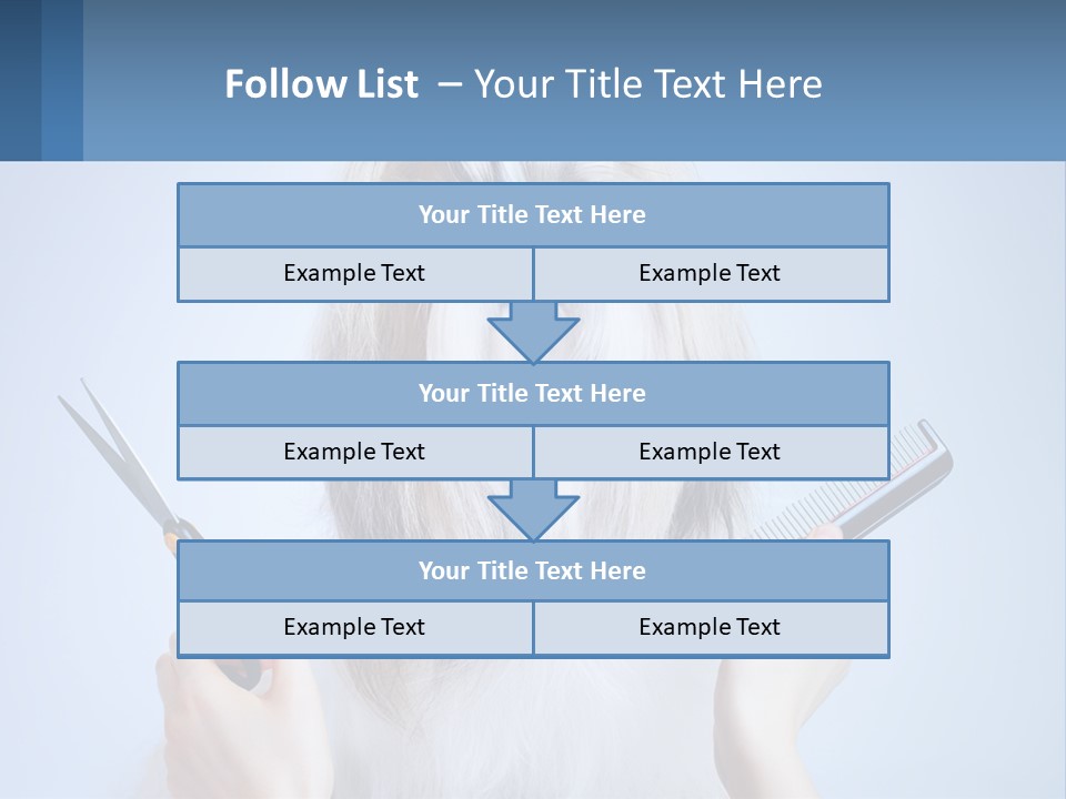 Hairdresser's Dog PowerPoint Template