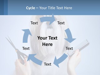 Hairdresser's Dog PowerPoint Template