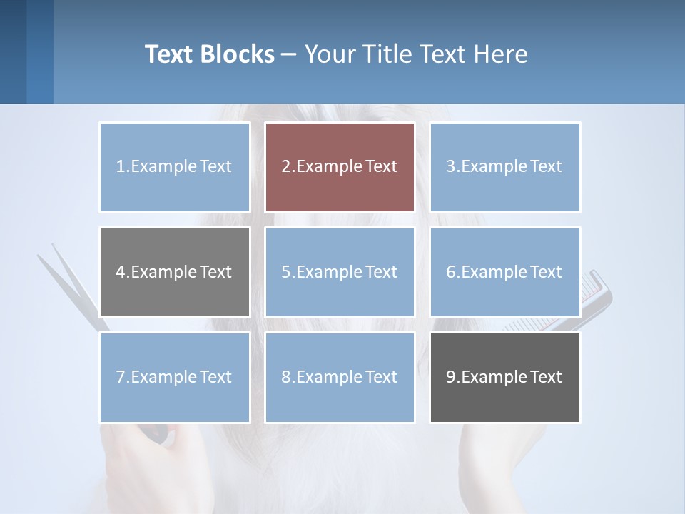 Hairdresser's Dog PowerPoint Template