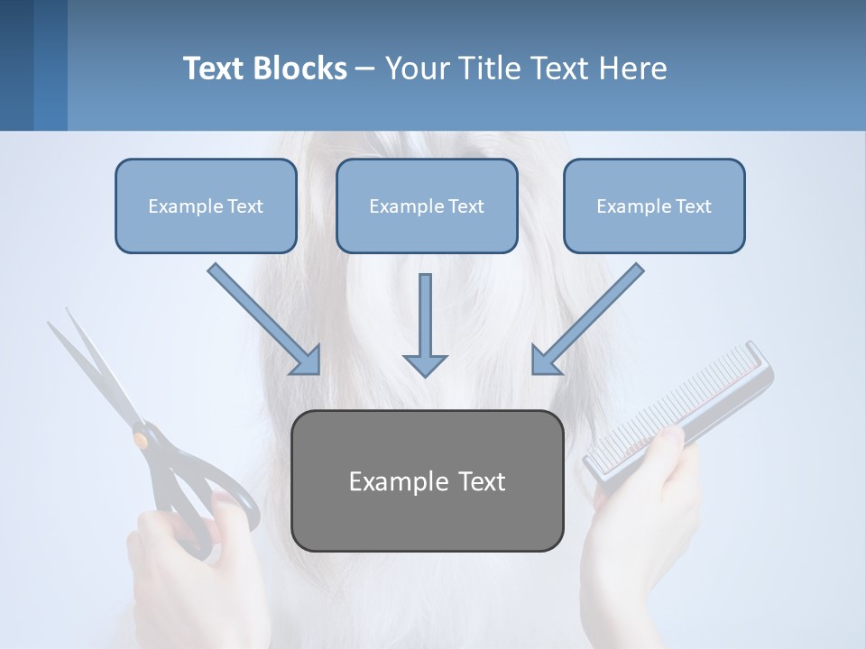Hairdresser's Dog PowerPoint Template