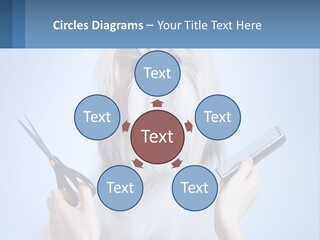 Hairdresser's Dog PowerPoint Template