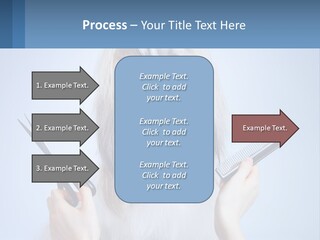 Hairdresser's Dog PowerPoint Template