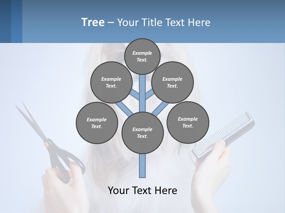 Hairdresser's Dog PowerPoint Template