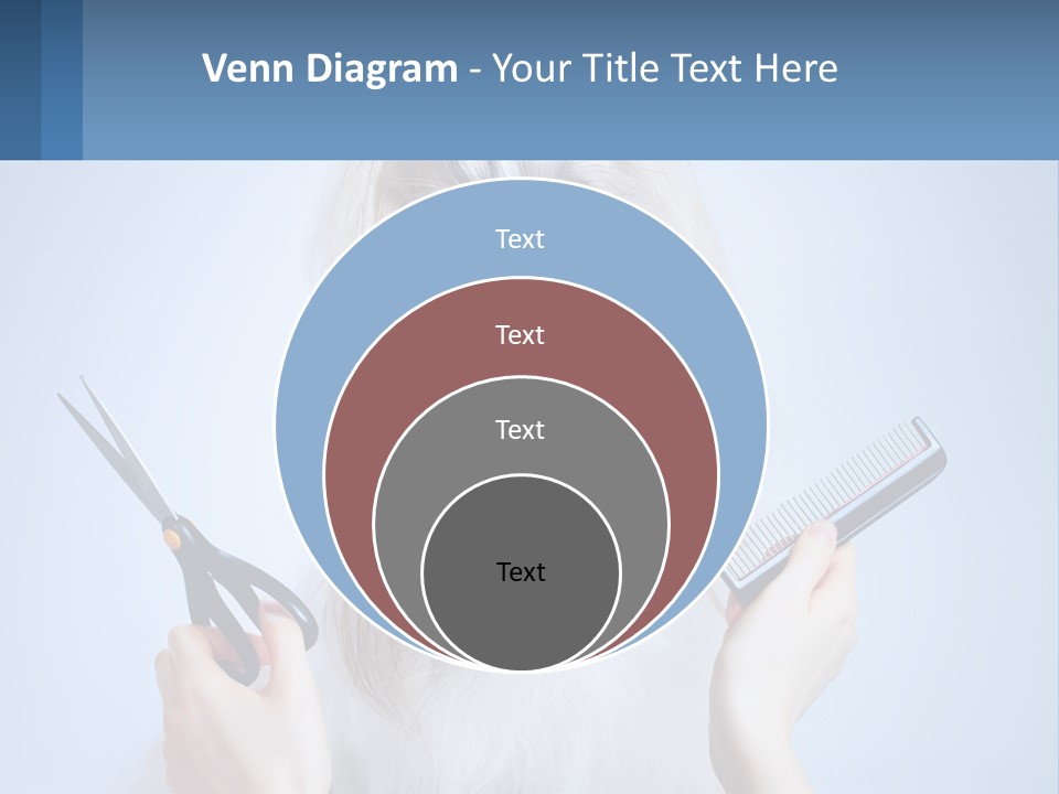Hairdresser's Dog PowerPoint Template
