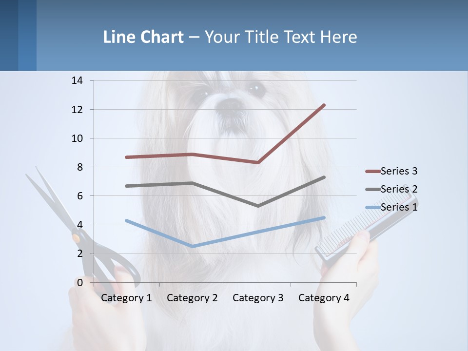 Hairdresser's Dog PowerPoint Template