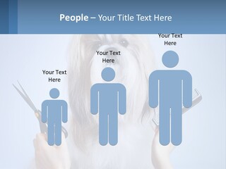 Hairdresser's Dog PowerPoint Template
