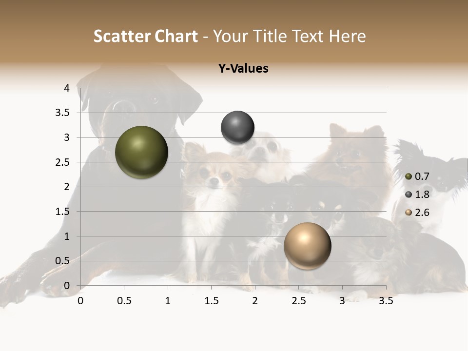 Family Photo Of Dogs PowerPoint Template