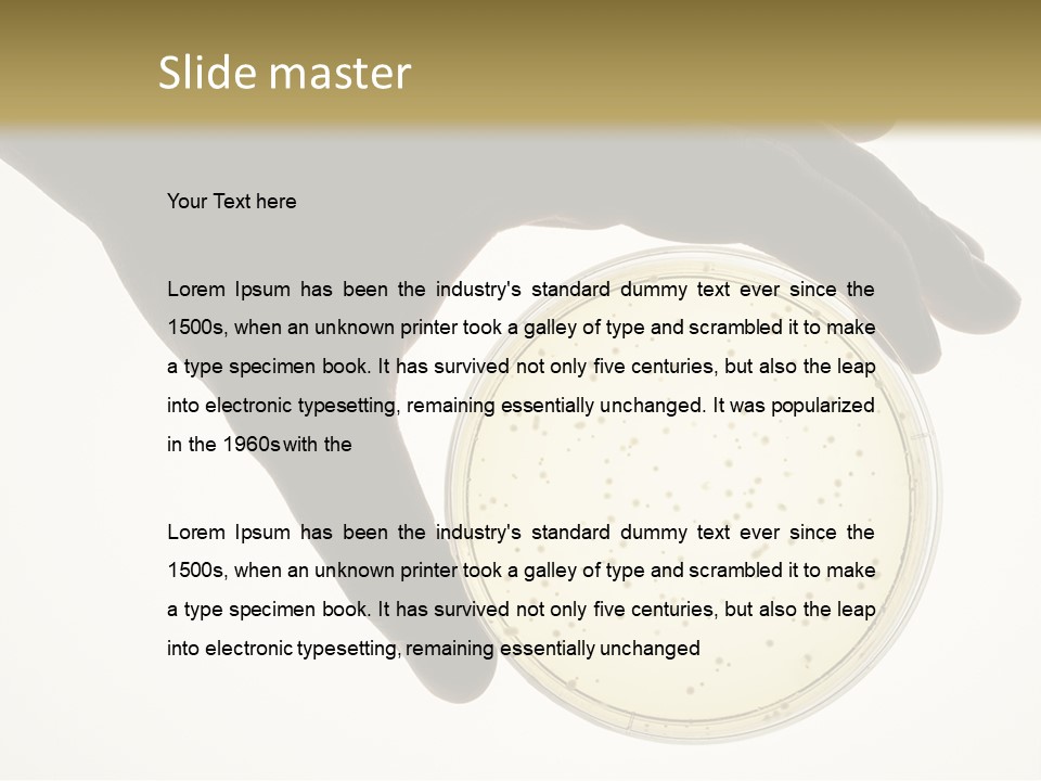 Petri Dish PowerPoint Template