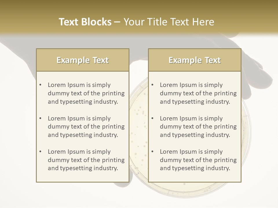 Petri Dish PowerPoint Template