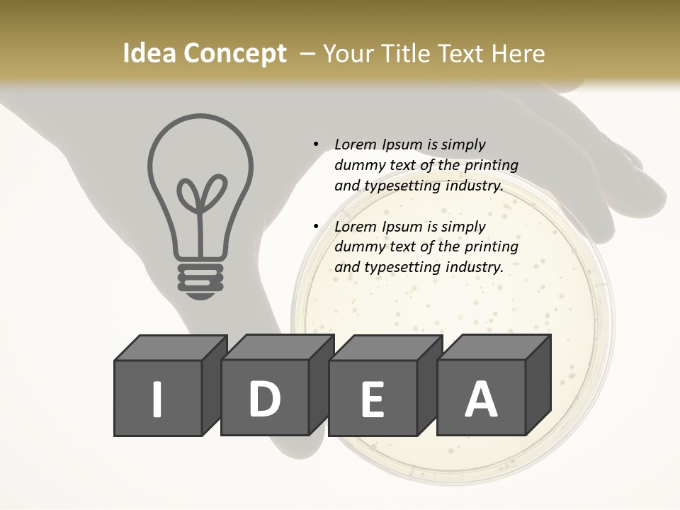 Petri Dish PowerPoint Template