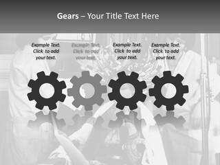 The Girl At The Hairdresser PowerPoint Template