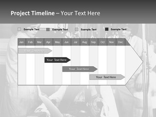 The Girl At The Hairdresser PowerPoint Template