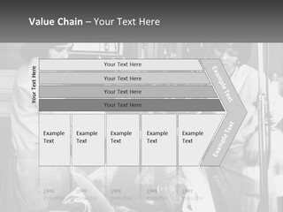 The Girl At The Hairdresser PowerPoint Template