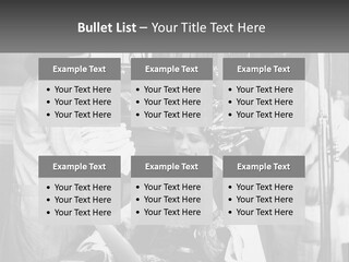 The Girl At The Hairdresser PowerPoint Template