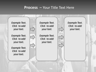 The Girl At The Hairdresser PowerPoint Template