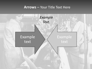 The Girl At The Hairdresser PowerPoint Template