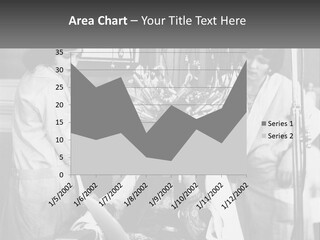 The Girl At The Hairdresser PowerPoint Template