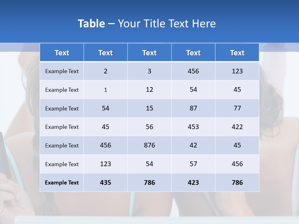 Girls Pay For Online Purchases PowerPoint Template