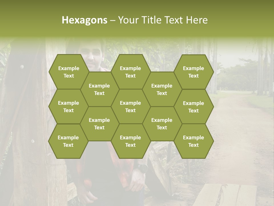 Man On The Bridge PowerPoint Template