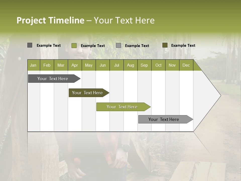 Man On The Bridge PowerPoint Template
