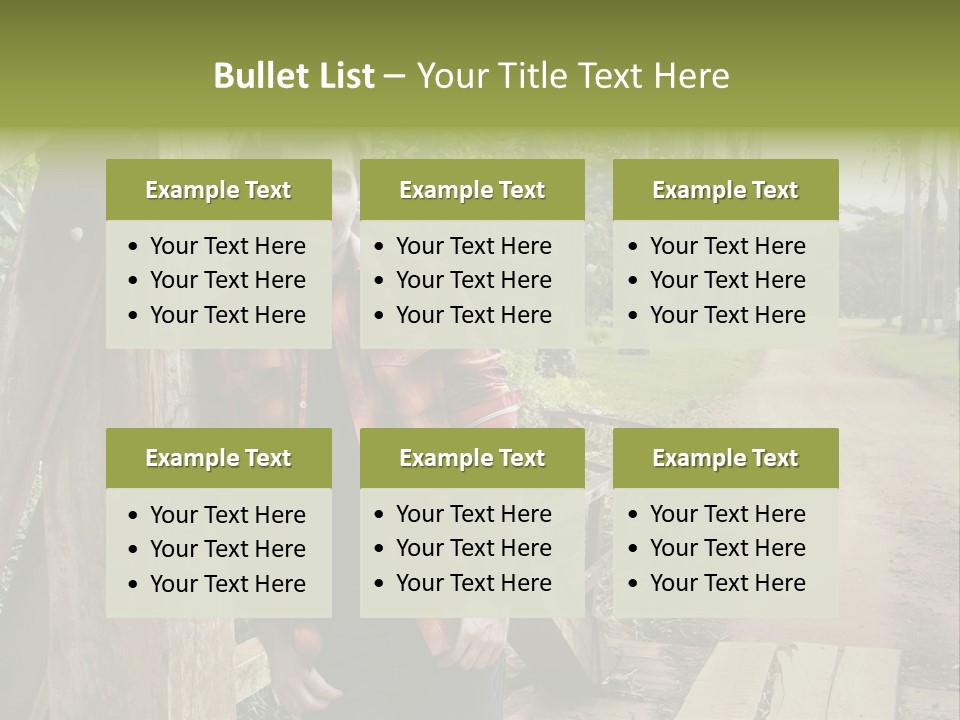 Man On The Bridge PowerPoint Template