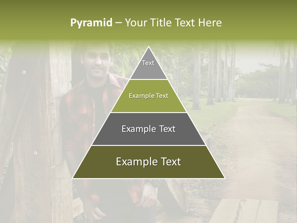 Man On The Bridge PowerPoint Template