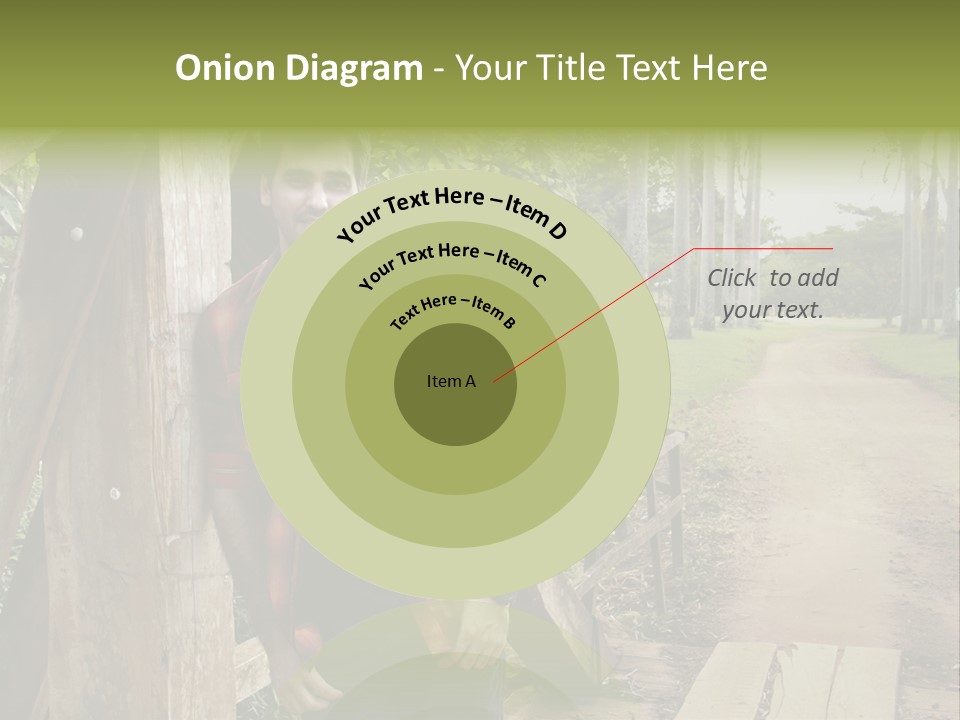 Man On The Bridge PowerPoint Template