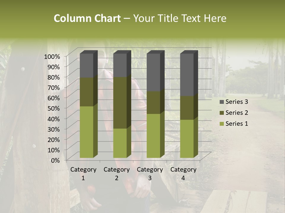 Man On The Bridge PowerPoint Template