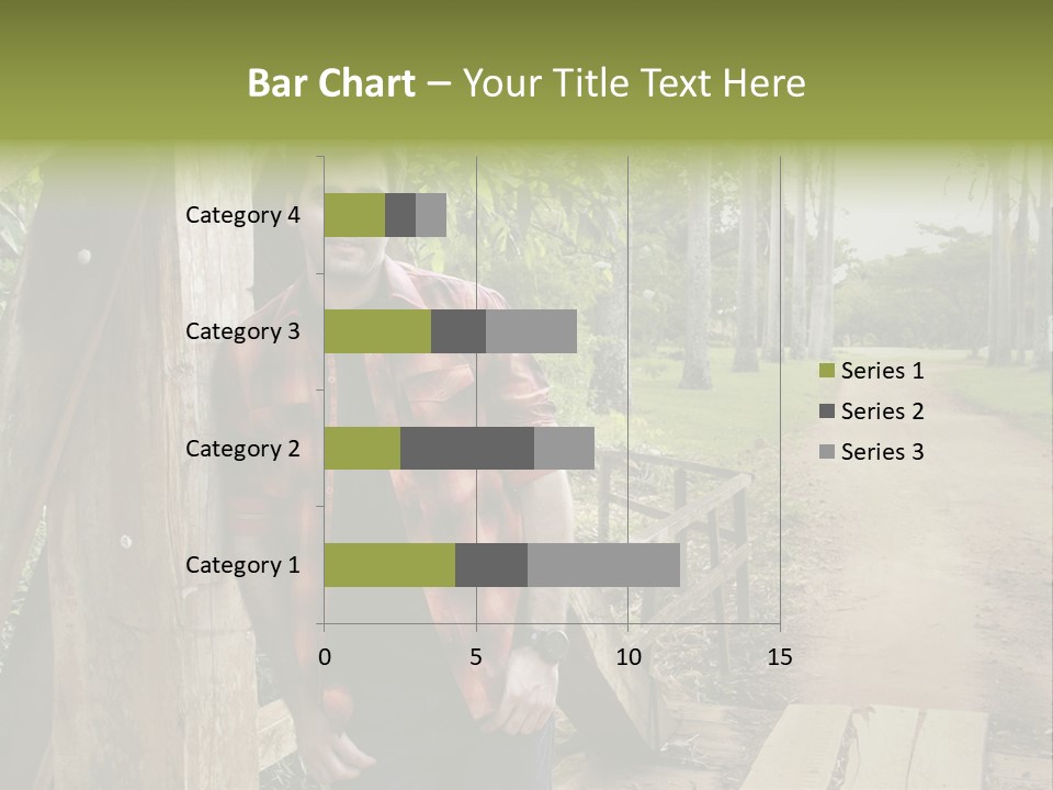 Man On The Bridge PowerPoint Template