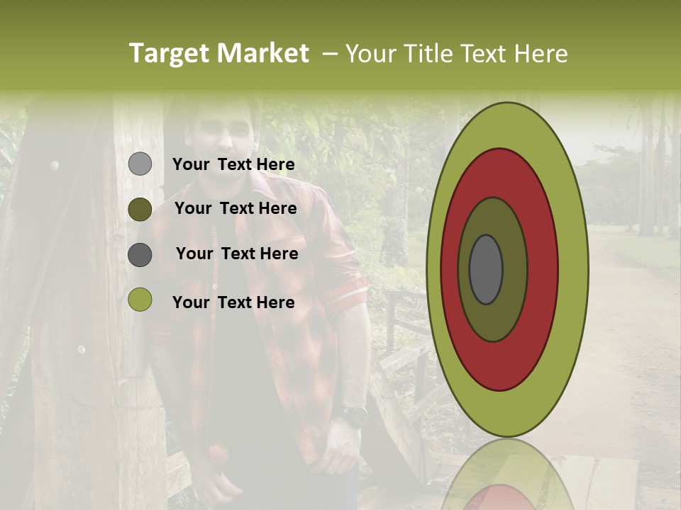 Man On The Bridge PowerPoint Template