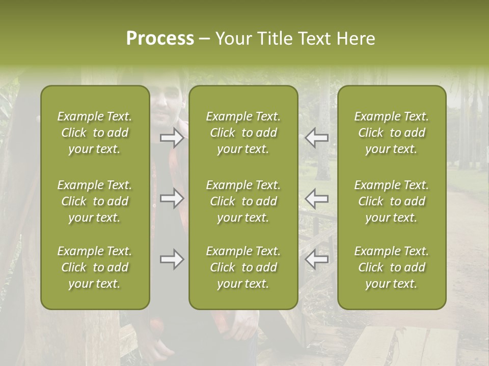 Man On The Bridge PowerPoint Template