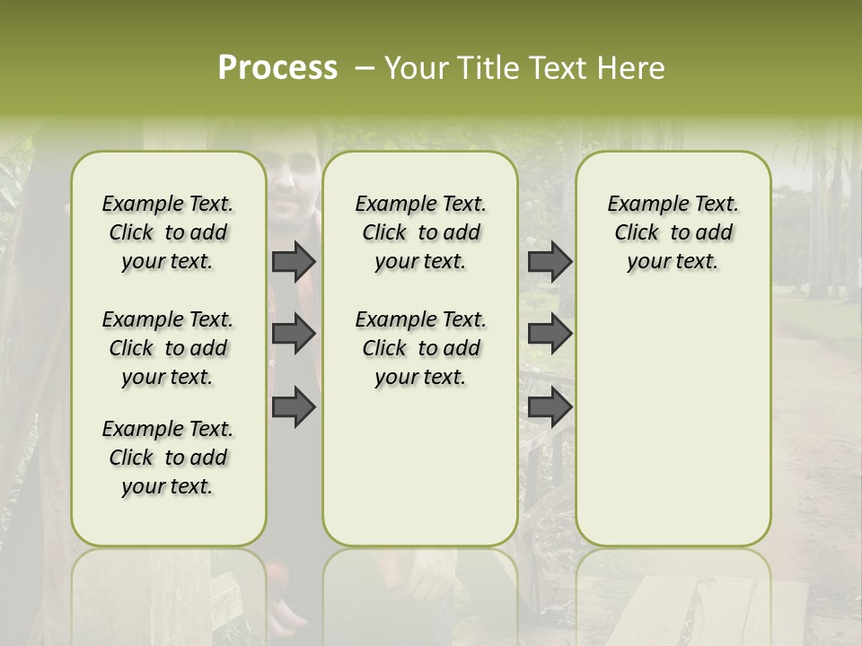 Man On The Bridge PowerPoint Template