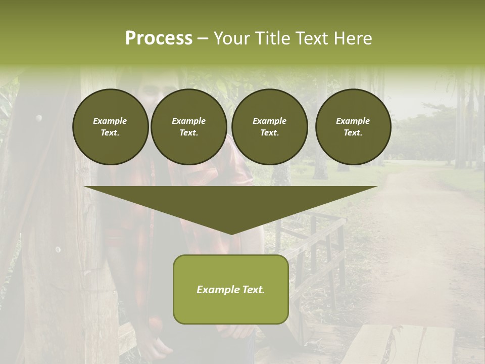 Man On The Bridge PowerPoint Template