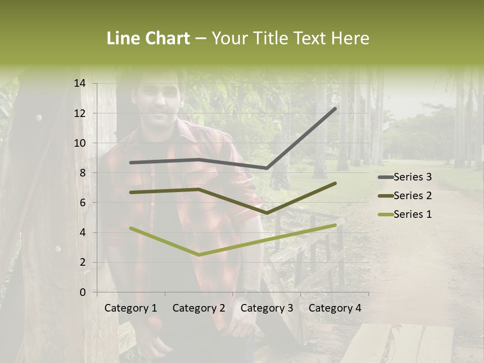 Man On The Bridge PowerPoint Template