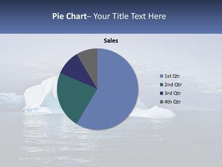 The Glut Of Ice Drifts By Sea PowerPoint Template