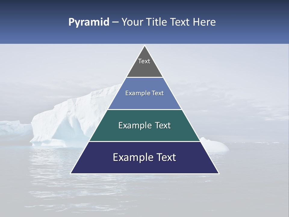 The Glut Of Ice Drifts By Sea PowerPoint Template