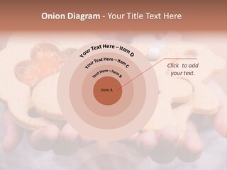 Set Of Cookies In Baby Hands PowerPoint Template