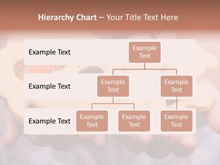 Set Of Cookies In Baby Hands PowerPoint Template