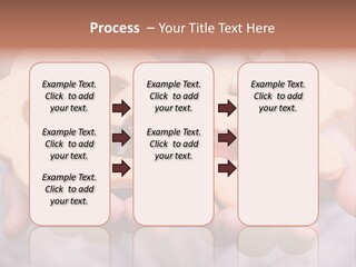 Set Of Cookies In Baby Hands PowerPoint Template