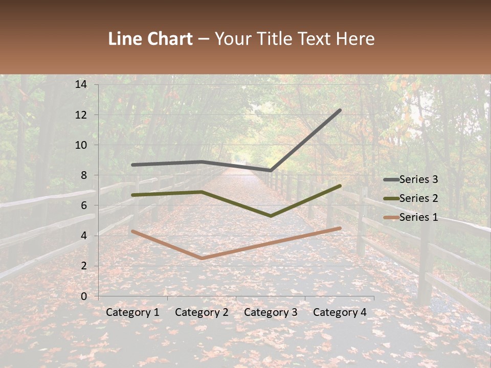 Road In The Park PowerPoint Template