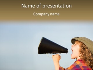The Child Is Screaming PowerPoint Template
